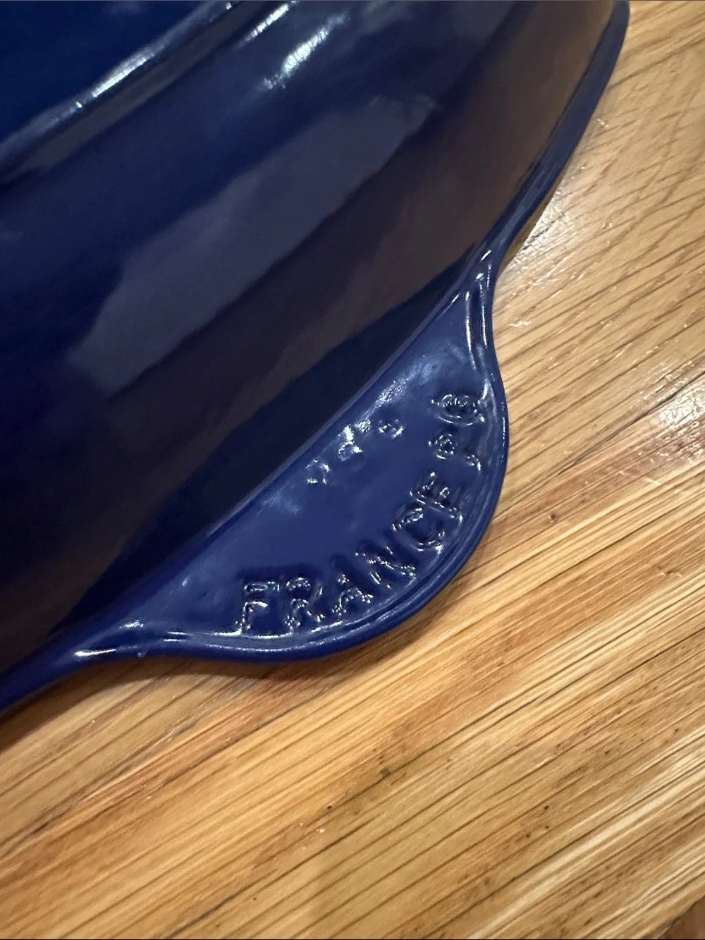 💙 LE CREUSET Cast-Iron Square Grill Pan Blue